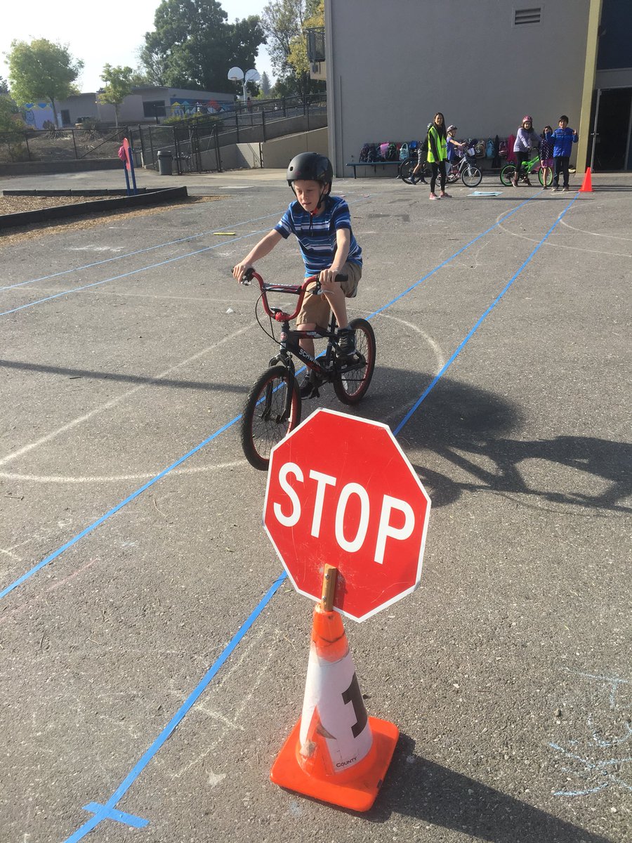 MsHarmonB7's tweet photo. Bike Rodeo Day!  Learning about bike safety #guadROARS #USDLearns https://t.co/fjQ7x7e85O