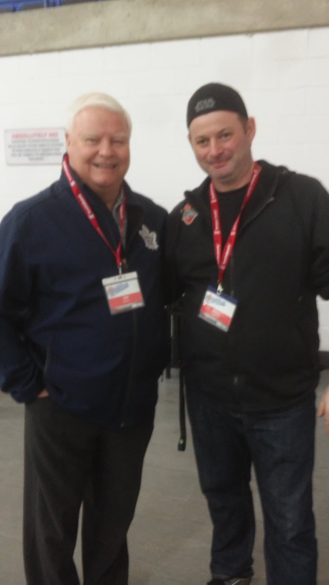 It was nice to meet @BonsieTweets at Day 2 of <a href="/ScotiabankProAm/">Baycrest Pro-Am</a>