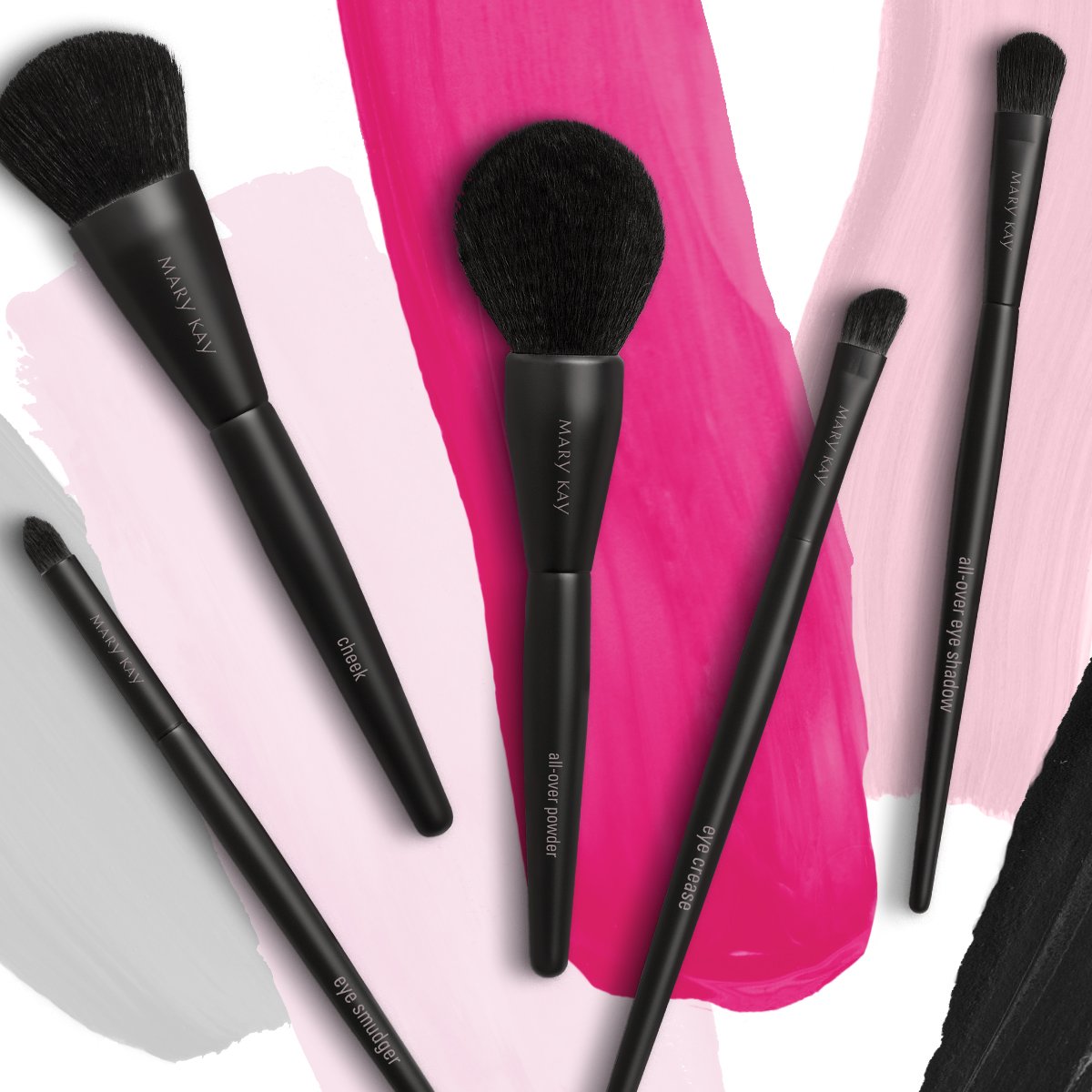The new #MaryKay makeup brushes feature smart shapes for easy... 