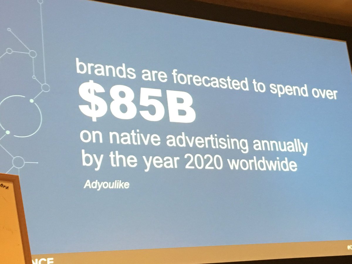 Erika_AFMWaters's tweet image. This is insane! #nativeadvertising @ChadPollitt #CMC18