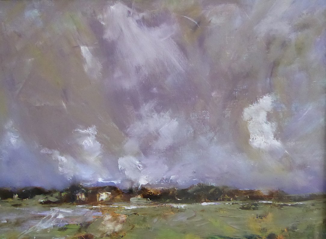 Carmel Brennan, OSA Past President and recipient of the 2018 Eleanor Besen Award has ©"Sunderland -Looking West," Oil &amp; Cold Wax on a wooden Cradle, hanging in our 145th Open Juried Exhibition at the John B. Aird Gallery! carmelbrennan.com
uxbridgestudiotour.com