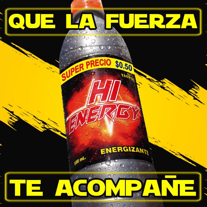 lacascada_sv's tweet image. ¡Qué la fuerza y la energía estén con ustedes! #HiEnergy #MayThe4thBeWithYou