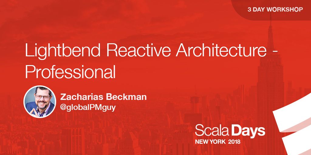 BossLogic_LLC's tweet image. Time is running out…! Don’t miss this AWESOME #ReactiveArchitecture workshop at @ScalaDays (3 day workshop led by @globalPMguy). NYC Jun 17-19. Get your tickets soon, space is limited! buff.ly/2Eyfvr8
