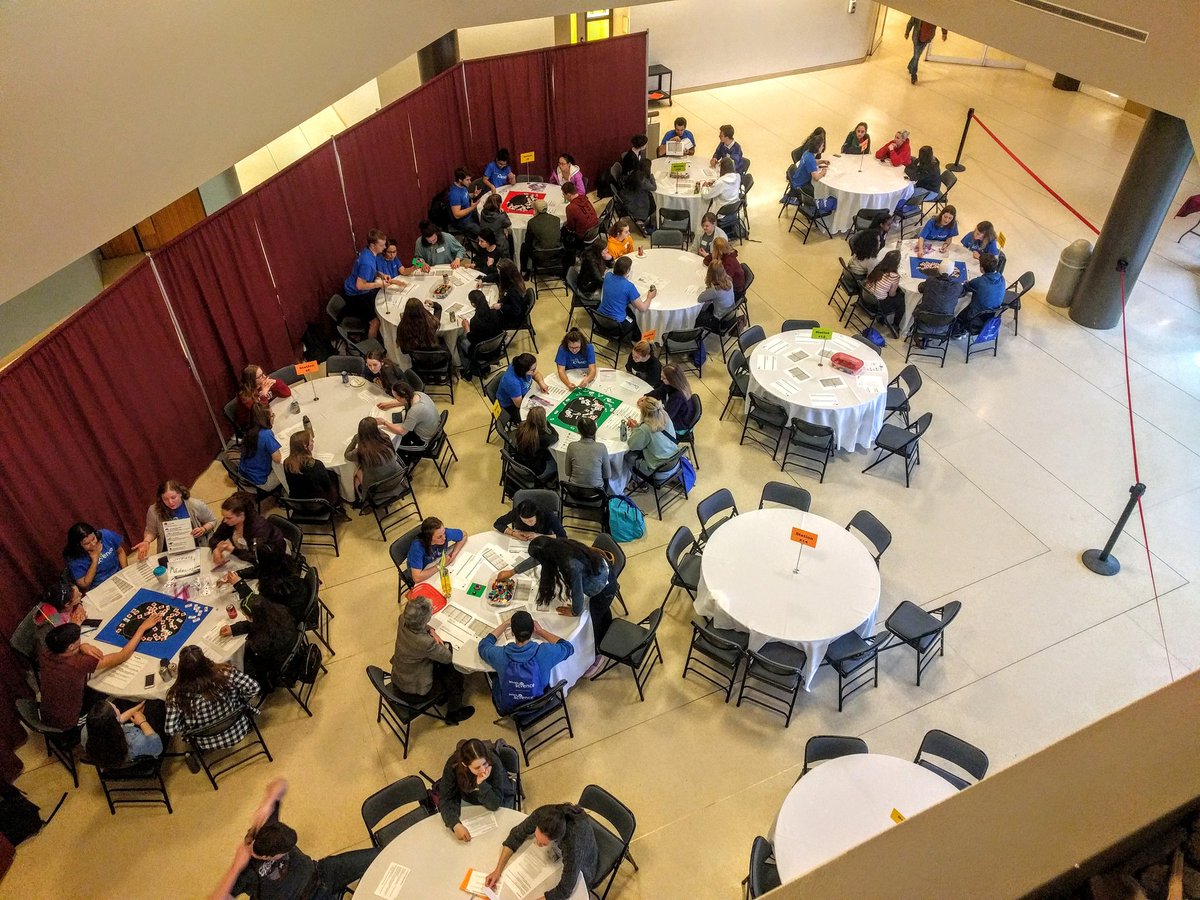 LTCOttawa's tweet photo. That's a wrap! Breakout activities have ended and we've trained 100 new #cancer researchers to develop new therapies! #optimistic 🔬📈 A huge thanks to all our volunteers for making the activities engaging, exciting, and fun! 💯 #LTC2018 #LetsTalkCancer https://t.co/OE61P6esZl