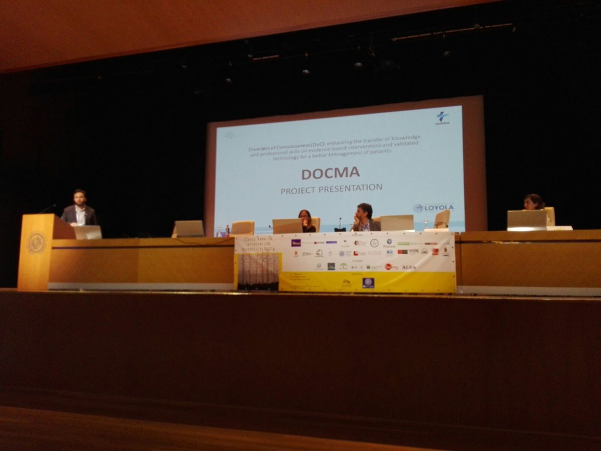 irenea_rehab's tweet image. “Potenciales evocados cognitivos asociados al tratamiento con tDCS en un paciente en Estado de Mínima Conciencia: seguimiento durante 4 meses” @AlejandroGalvao en #cin2018 #DOCMA #NeuroRHB