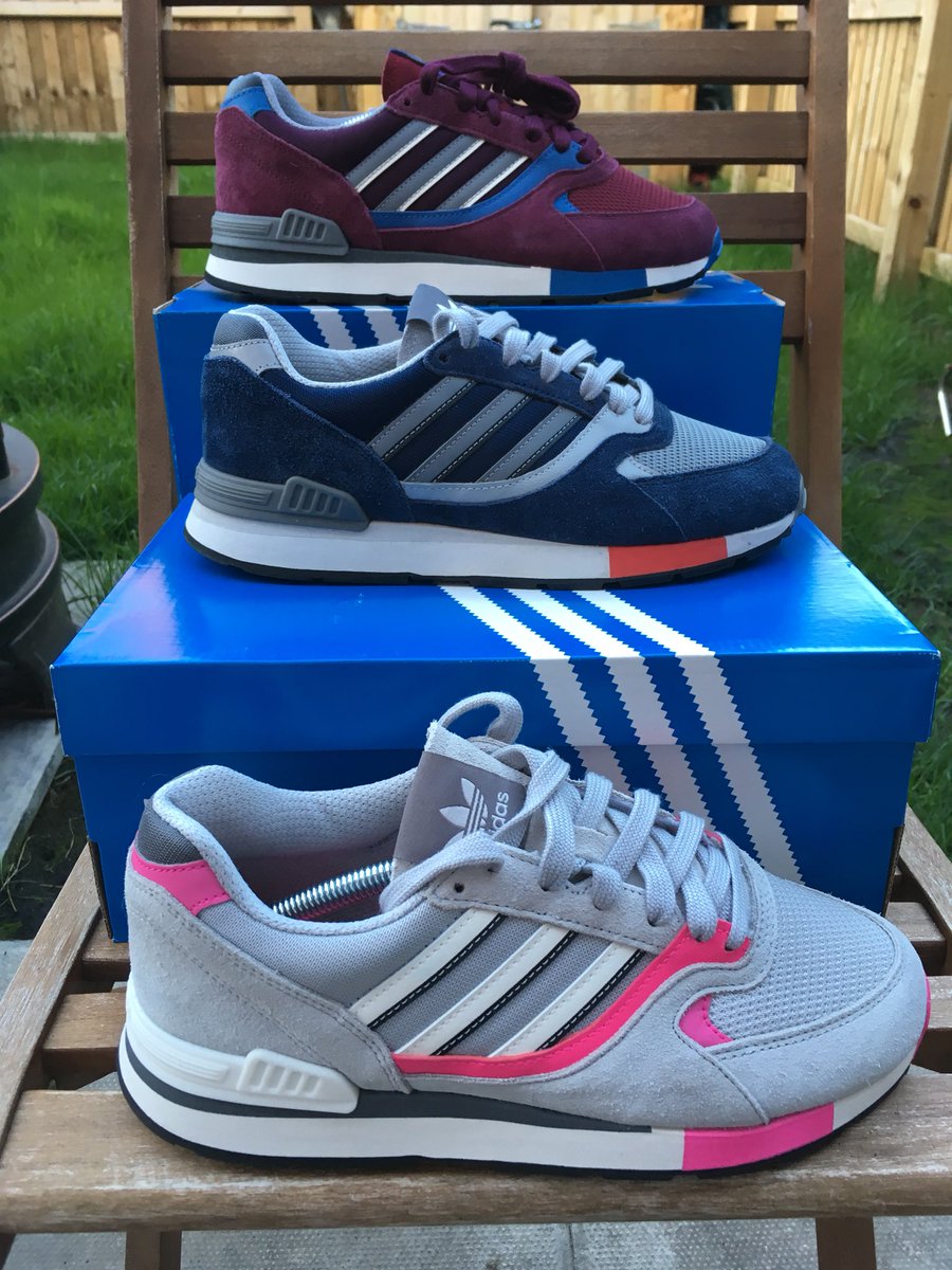 clarksters71's tweet photo. #Fantastic #friday delivery #adidas #Quesence number 3 #forthosethatknow #adidaswearingloyal #ktf #aditastic #comfyaschuff #dasslersfinest #addiction #obsessed  #runners https://t.co/ZuJlKAyU9w