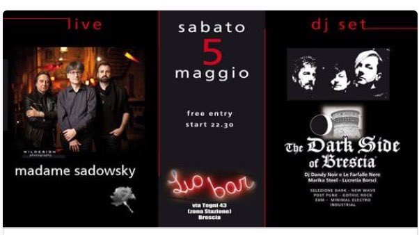 GrLetizia's tweet photo. #madamesadowsky #thedarksideofbrescia https://t.co/Qr5qTH1nPm
