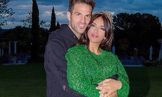 Cesc Fabregas\ fiancee Daniella Semaan wishes the midfielder a heartfelt happy birthday  