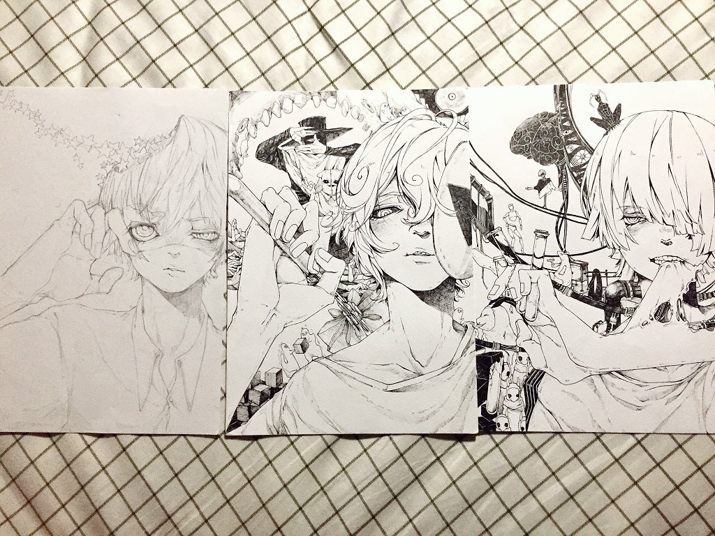 並べた。 
