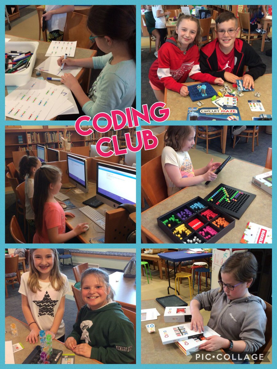 So much fun in Coding Club making choices and being creative! <a href="/mrstfrazier/">Tina Frazier  Ed.S.</a> #FraserFamily