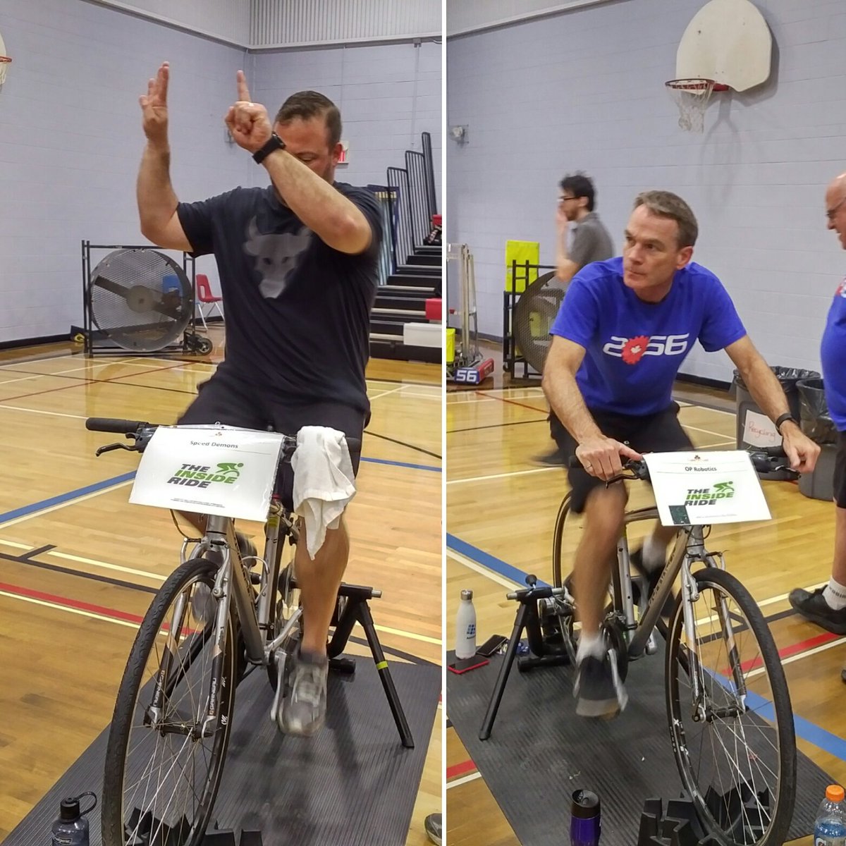 votejeffbeattie's tweet photo. It's @CoachMorreale VS Mr. Hunter !
(Not really - we're all on the same team) Supporting Coast to Coast Cancer Fndtn.
@theinsideride at @OP_HWDSB
#EngagedStaff #AmazingStaff
@HWDSB @HWDSB_athletics @Dcmerl @foxsofia21 @dschroederHWDSB @JeffGillies2 #FOS1 #StoneyCreekSchools https://t.co/4uXrBBUxls