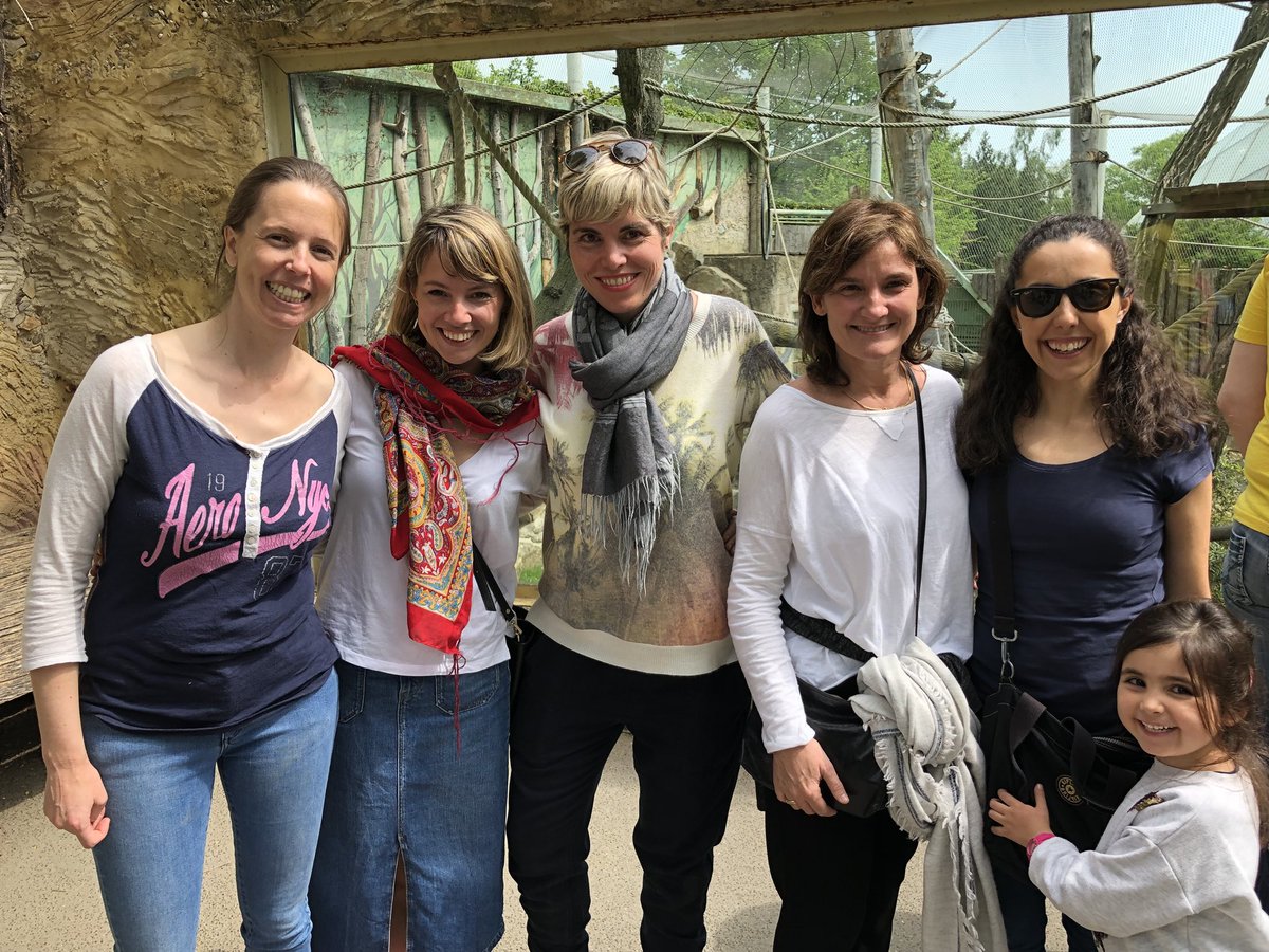 mcaballero's tweet photo. Las jefas del sarao: Almo, @pombita @srtaofood @calcelay y @candelamd: almas benditas por aguantarnos #roadToPraga #goAdalabTeam https://t.co/yMt7DA988M