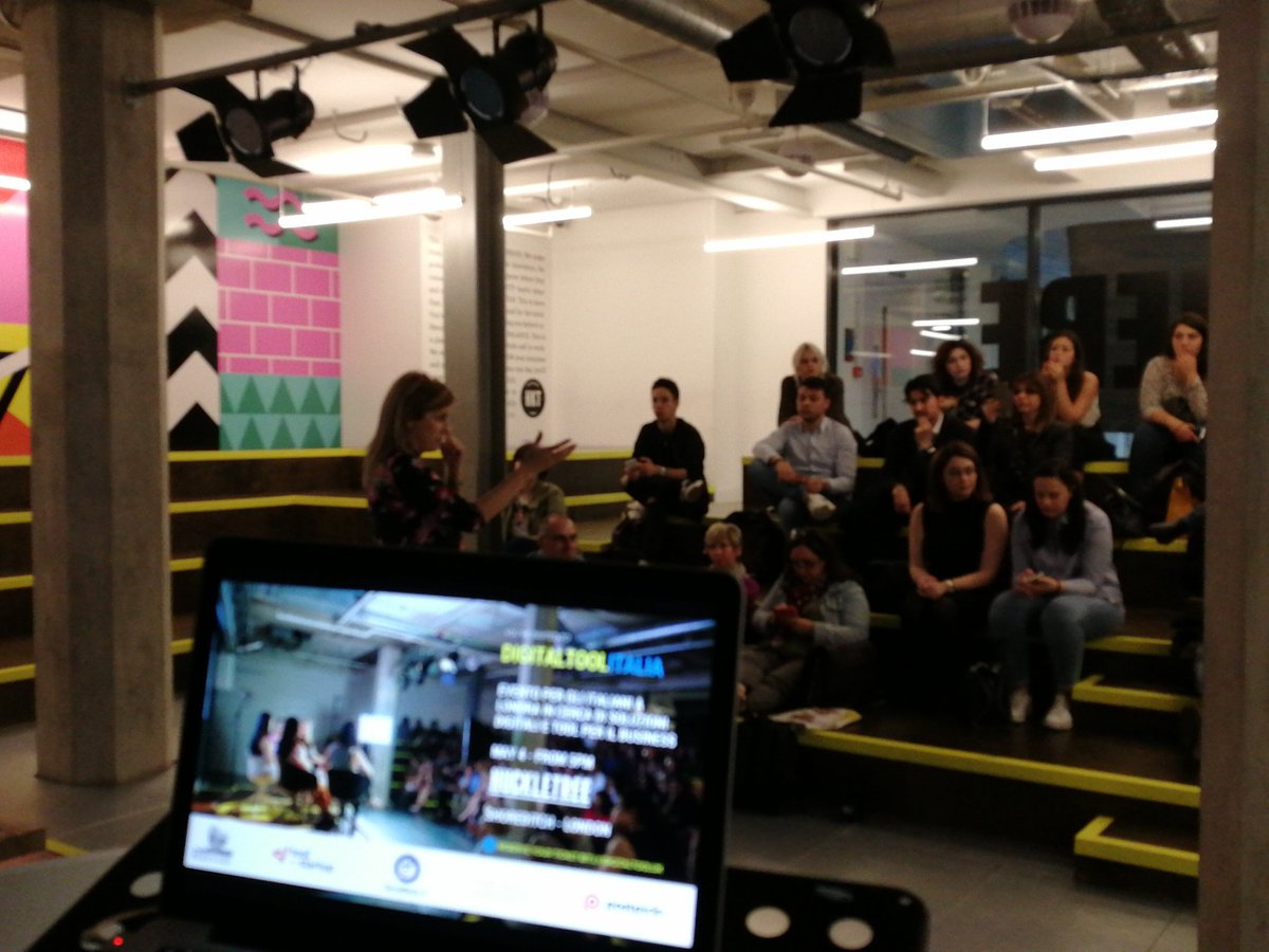 MichaelForni's tweet photo. Bello essere dagli amici di @huckletree a #Shoreditch #Londra per #digitaltoolitalia
primo evento per #italianiaLondra
frutto della collaborazione tra
@Losportdigitale
@Toolperstartup @postpickr @Insidevcode #Socialdaily
#daje #contaminiamoci https://t.co/cOgQN00Pec