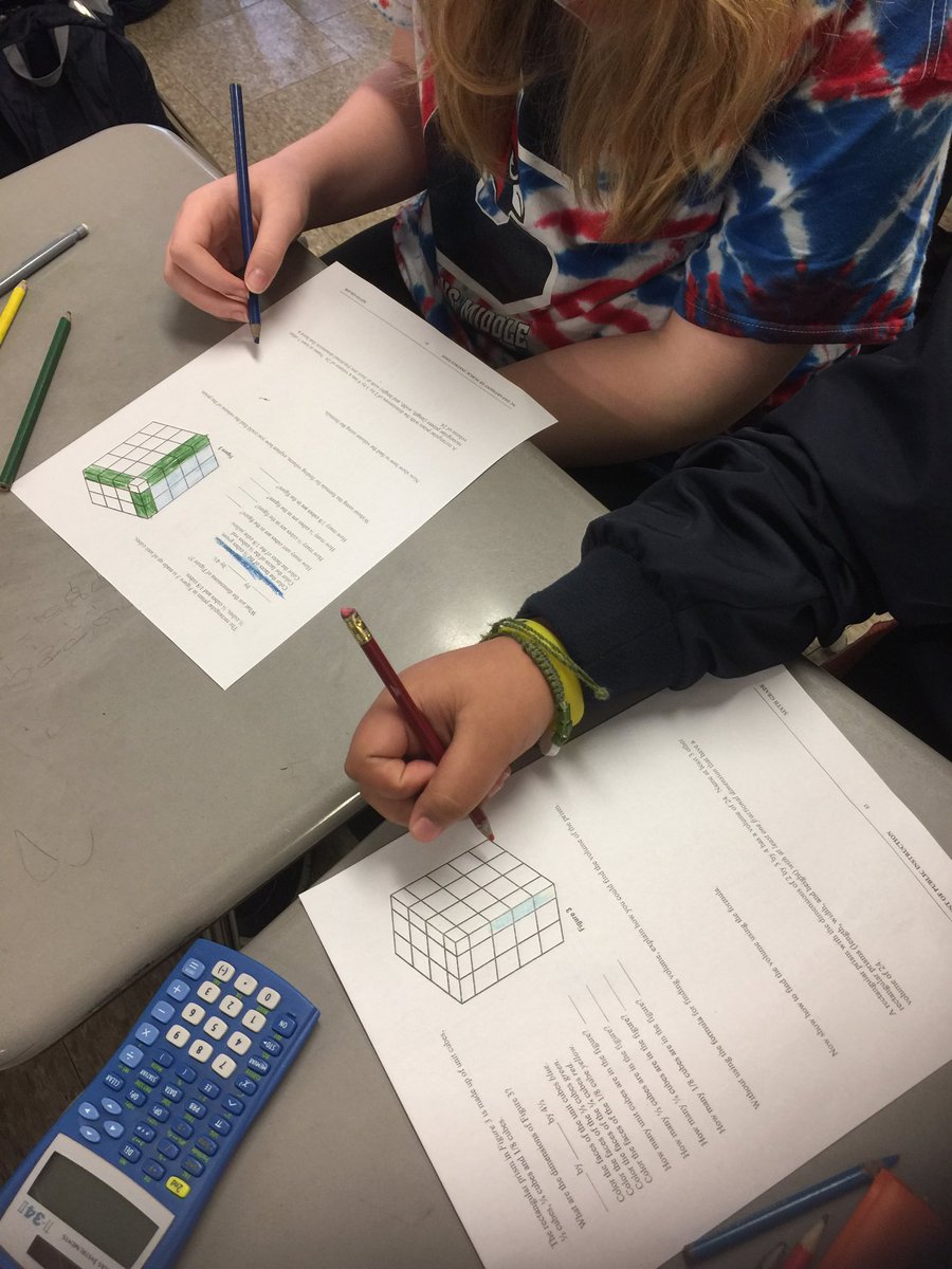 Mrs. Rampley’s 6th grade @ CMS rocking volume #wsfcsmath <a href="/VMSTheMathLady/">Velvet M. Simington</a>