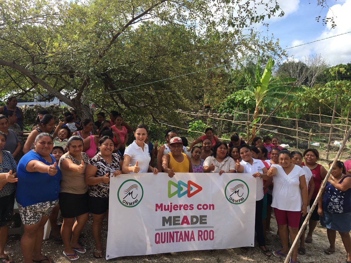 En Q.Roo tenemos una excelente coordinadora de las causas indígenas, gracias Ma Félix, buen trabajo amiga, con tu liderazgo llevaremos a <a href="/JoseAMeadeK/">José Antonio Meade🇲🇽</a> a ser el prox Presidente de México