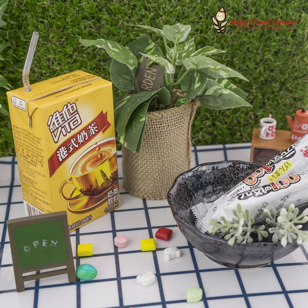 AsianFoodGrocer's tweet image. Hong Kong-style milk tea and Vigor 100 rice cracker, a quick and easy snack to boost up your energy!!!! 😁😉🤗asianfoodgrocer.com/asian-food/bev… #asianfoodgrocer #milktea