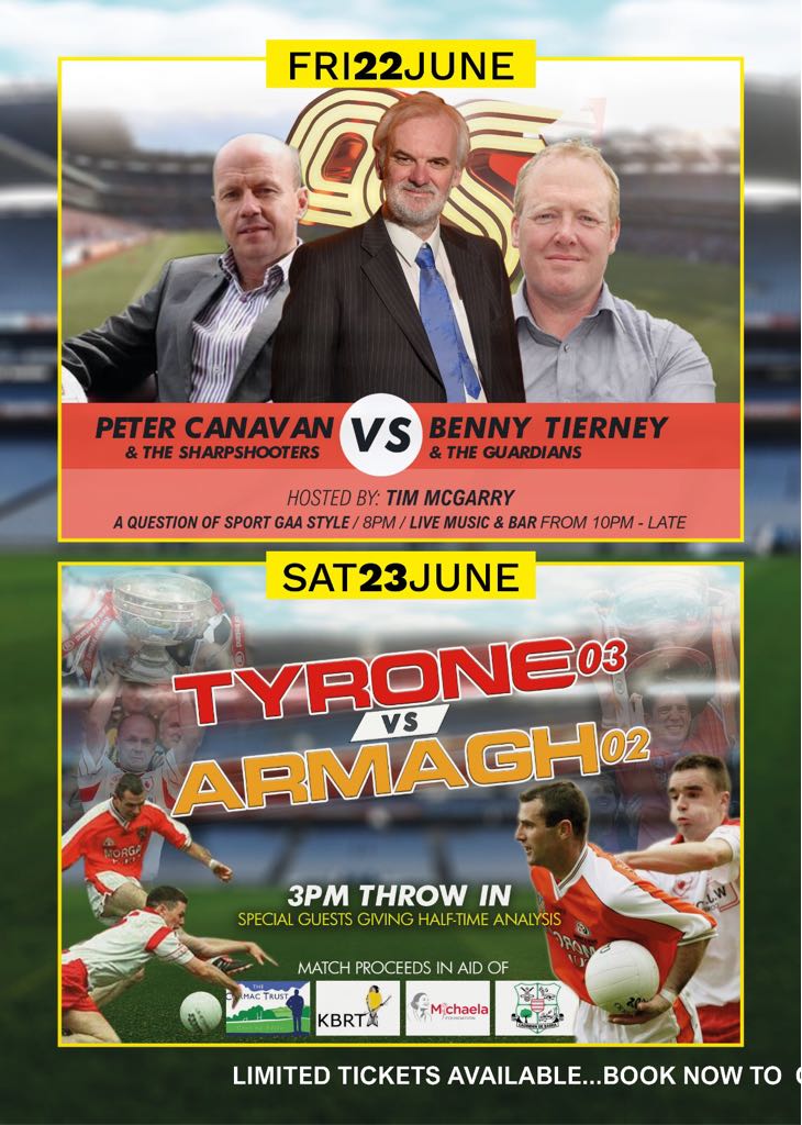 DerrylaughanGAC's tweet photo. Our club is delighted to have @Tim_Mc_Garry down to host a Question of Sport, the curtain raiser to the “Its a Shore Thing” weekend. Tickets and info available at https://t.co/Vs17oGSNK5 https://t.co/CCC998jROY