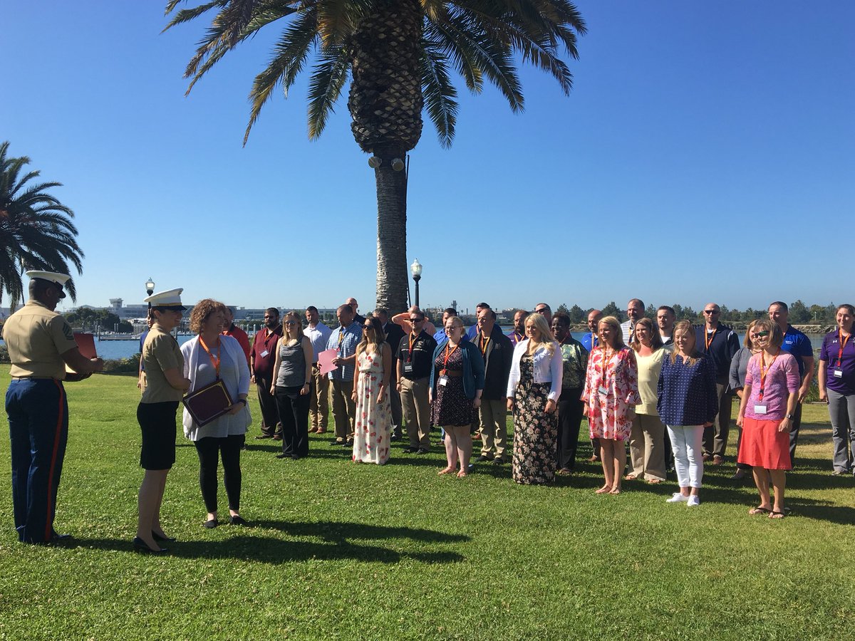 Congratulations to the educators, coaches and school administrators from Oklahoma City and Kansas City for completing the Marine Corps Educators Workshop! #EducatorsWorkshop #Graduation