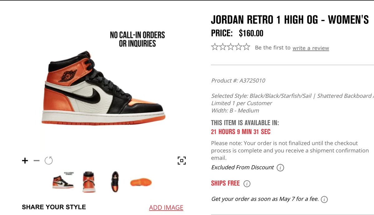 air jordan 1 shattered backboard footlocker