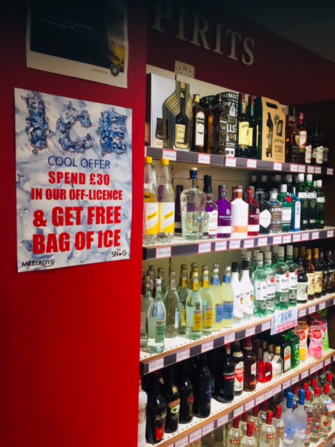Ice Cool offers in McElroys Augher..
I must nip in for some gin!
#bankholiday #sunshine #cocktails #ice #novahsigns #wrap