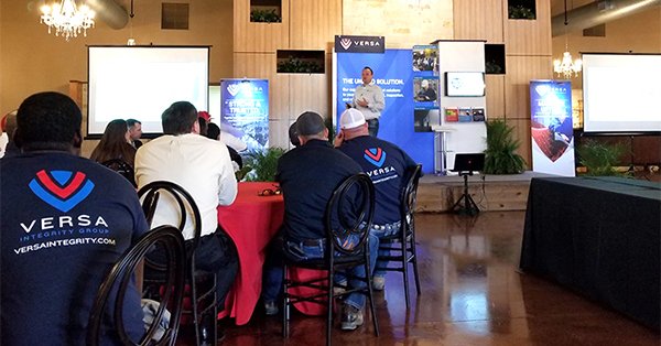 Versa_Integrity's tweet photo. @Versa_Integrity at our recent #Freeport Division Town Hall meeting | Congratulations to our employee #performance award recipients. Thank you for your diligence &amp; hard work. #letsgotowork #OneVersa https://t.co/ZmHboFEA4E