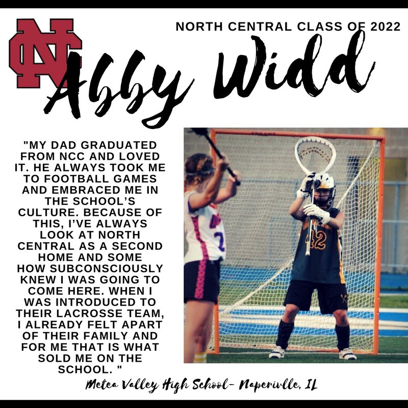 NCCWomensLax's tweet photo. 🚨Please join us in welcoming another 2018 commit and newest Cardinal: Abby Widd, from Naperville, IL 🖤💯🚨
•
•
•
#nccwomenslax #CardinalReign #collegelax #2018commitments #futurecardinals #whyd3 #womenslax #midwestlax #cardsrock #wearenc https://t.co/eIX9ZlG2zR