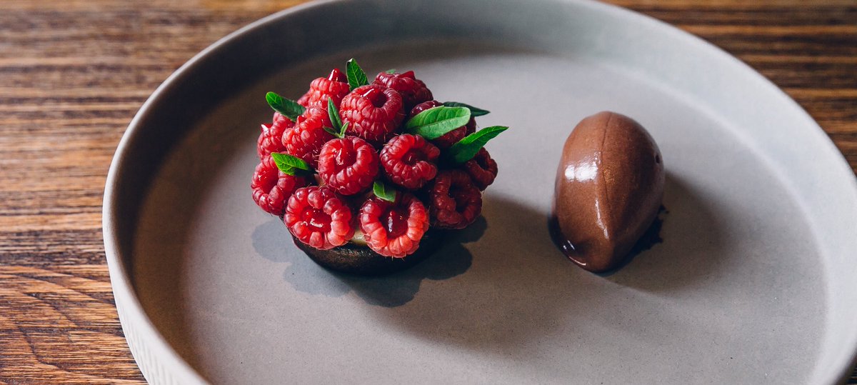 108Garage's tweet photo. Sweet tooth? We have just the dish. A fruity kick of raspberry, lemon verbena alongside acarigua dark chocolate… https://t.co/E7npK3XOk4