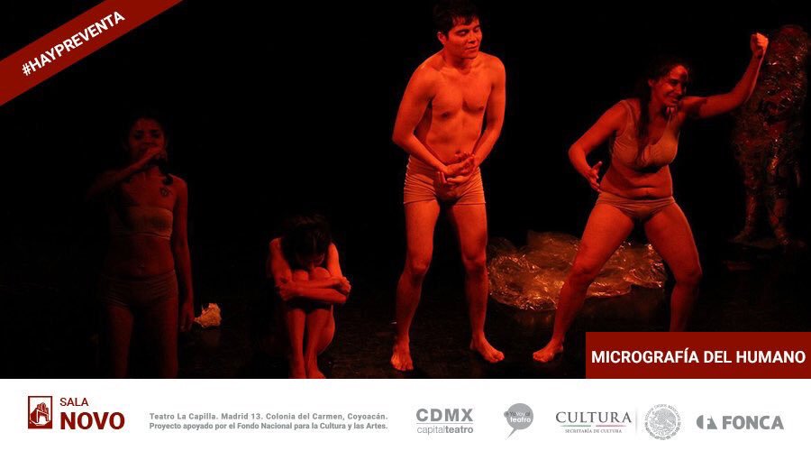 Micrografia's tweet photo. Muy buenos días.
Hoy regresa #MicrografíaDelHumano en su cuarta temporada a las 20:30 hrs en Sala Novo dentro de @LaCapillaTeatro 

Vengan a confrontar eso que han querido decir y no dicen.

¡Los esperamos! https://t.co/PyUScy0iMg