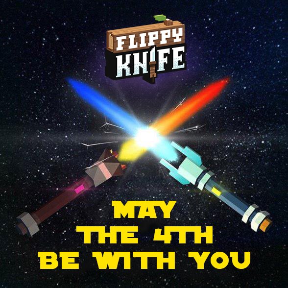 #maythe4thbewithyou y’all!! #flippyknife #game #mobilegame #knifecommunity #knifeporn #beresnevgames