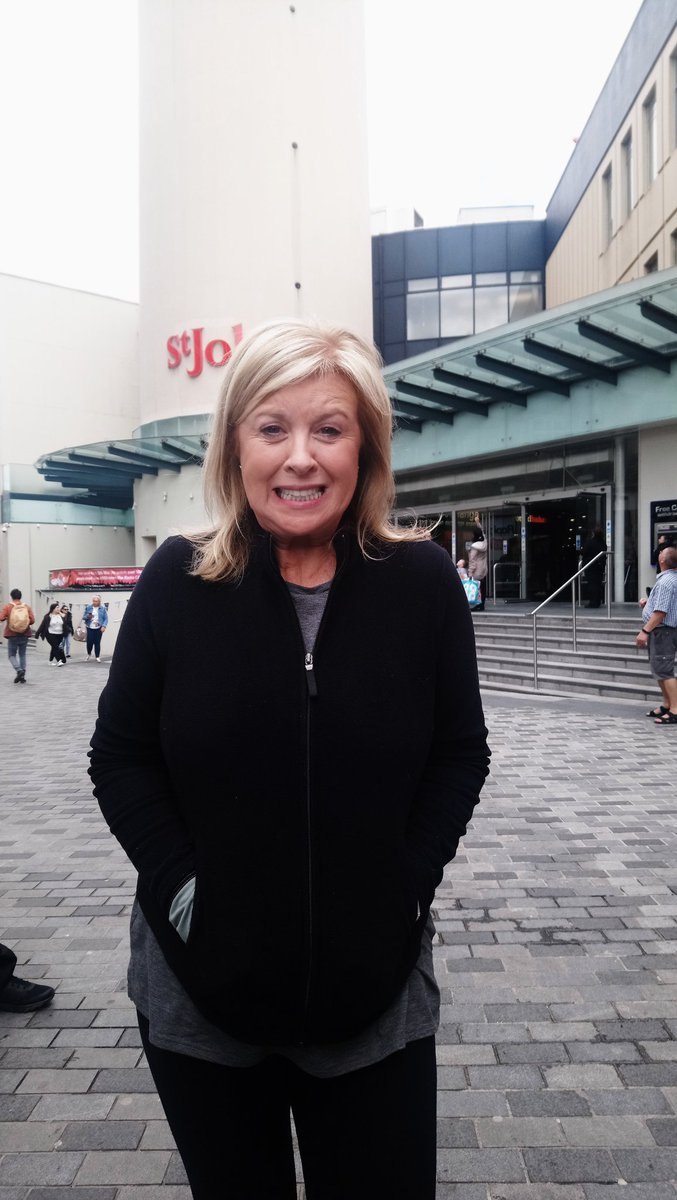 DaveThePapLpool's tweet photo. Radio city superhero day, in aid of cash for kids, ITV Presenter Lucy meacock before an after her 450ft absale down the tower. @itvnews @lucymitv @RadioCity967 #itvnews #cashforkids #radiocity #absail #liverpool https://t.co/8F5CRbpA5E