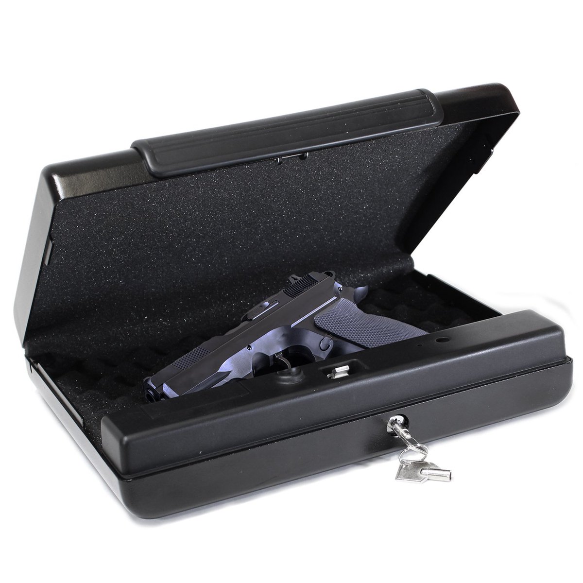 First Alert 5200DF Portable Handgun or Pistol Safe amzn.to/1Pjb9TG #nra #gunsafety #guncontrol