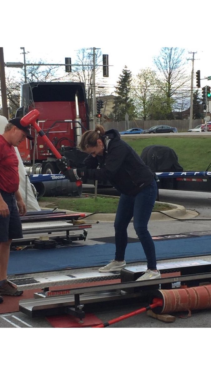 Can't touch this! Keizer time with <a href="/anabelaval/">Ana Belaval</a> #tinleyparkfiredepartment #firefighters #compete #fitness #challenge <a href="/Keiser_UK/">KEISER</a>