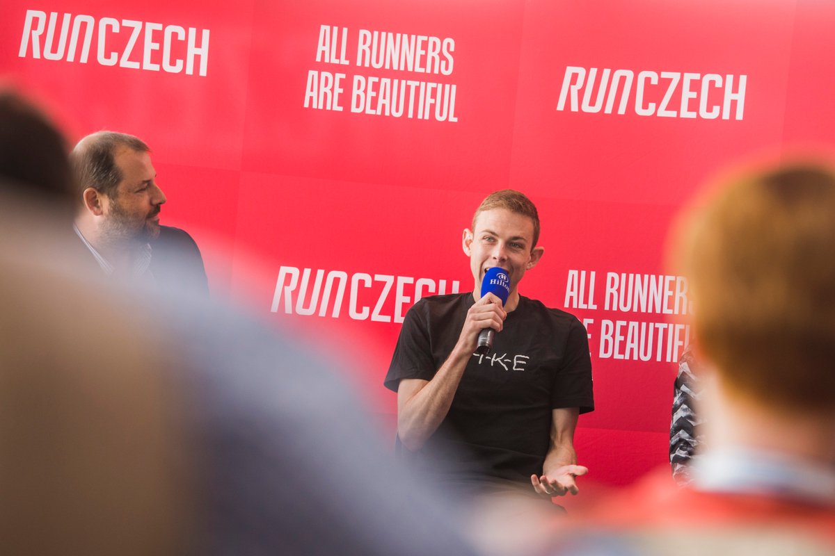 RunCzech's tweet photo. Volkswagen #PragueMarathon 2018 pre-race press conference 👉https://t.co/mvYn74Kb1t https://t.co/uBCyELFizl