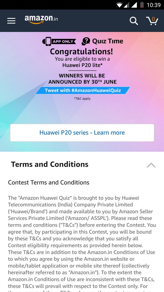 TushiJoy's tweet image. Fingers Crossed 🤞

#AmazonAppQuiz #AmazonHuaweiQuizz
