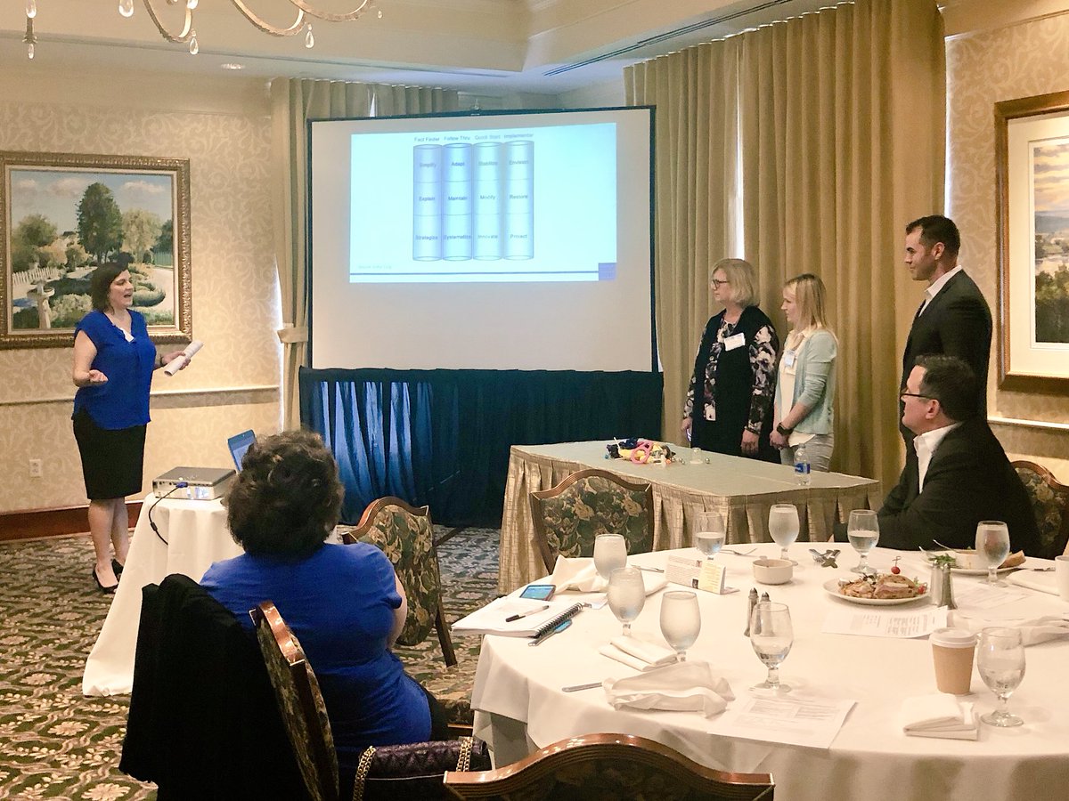 GKGrisk's tweet photo. GKG’s Noelle Murphy conducting a @Kolbe_Corp GLOP SHOP exercise as part of discussion around #companyculture. Always fun to watch! #teamgkg https://t.co/oKkRflrUq1