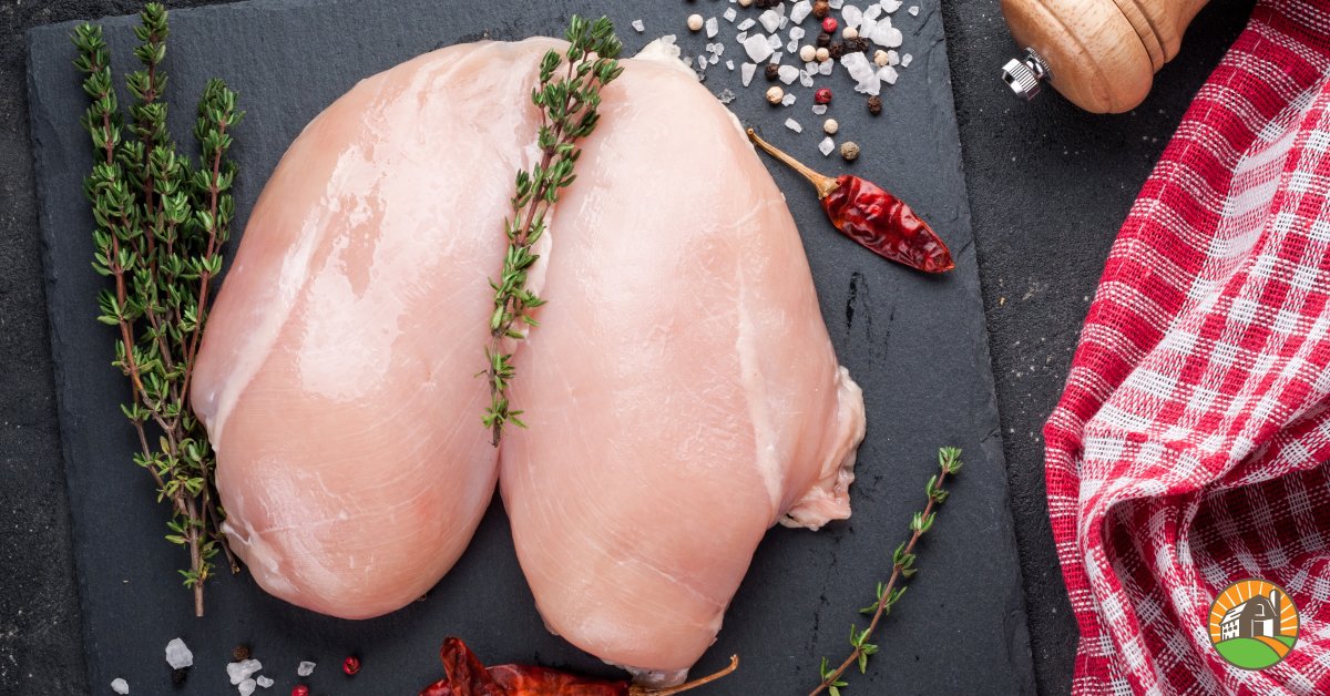 Late Summer delivery Chicken Breasts! For a limited time, Use promo code ONECASE at checkout and pay just $1.49/lb (reg. $1.89/lb),
OR
Order two or more cases and with code 2ORMORE at checkout and pay just $1.39/lb (reg. $1.89/lb). 
bit.ly/1NS4O6V