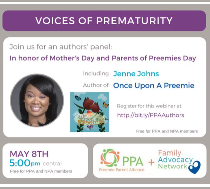 The Preemie Parent Alliance is gearing up for Mother's Day and Parents of Preemie Day! Join us on May 8th!