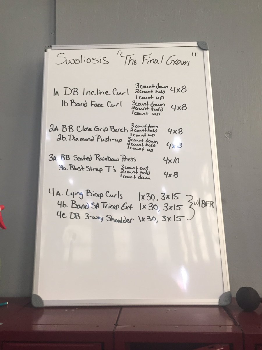 bigrupes19's tweet image. MFGD and the Swoleosis Final Exam #whodem @ESmith52