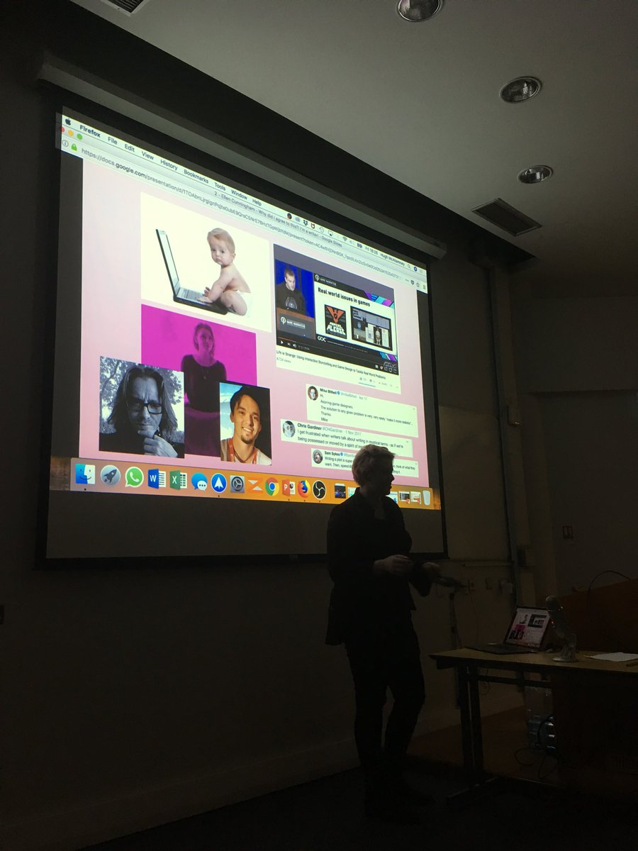 seriousgamesirl's tweet photo. #sop18 @ephemerellen up next. @DIT_GameDesign https://t.co/newsevO3jP
