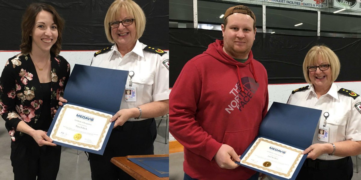 By calling 911, administering #CPR, and using the rink’s #AED, Tara and Joel were able to bring Gerald's heart to an organized rhythm. Today we thank them for their quick bystander intervention in the face of a medical emergency.