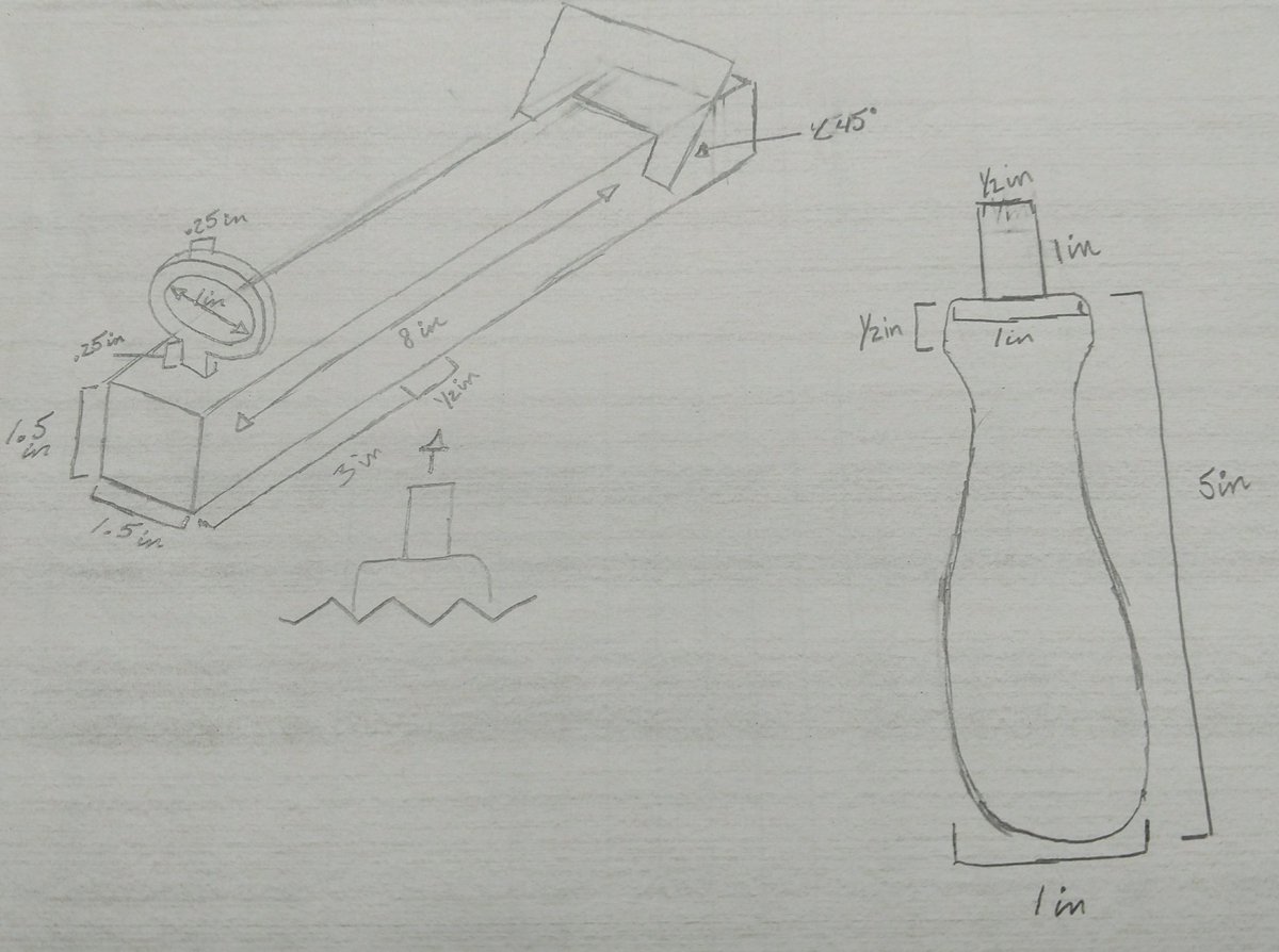 WWHSTechCoach's tweet image. #studentengineer Flor &amp;amp; Faria #3Dprinted a scaled down prototype on @lulzbot3D mini with @Polymaker_3D filament. Faculty client signed off on design, next set final product printing &amp;amp; delivery. #3DPrinting #stem #edtech #makered #makeEverything