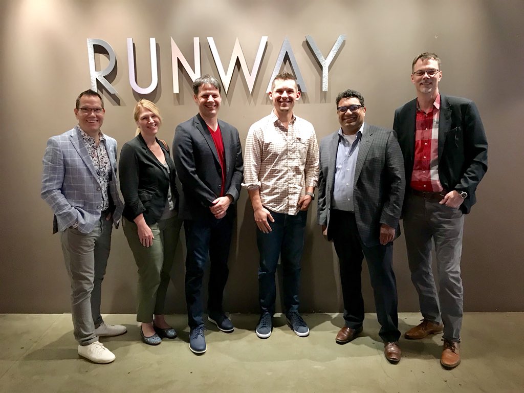 Visited Runway in San Francisco to hear how they are advancing and supporting technology companies across North America #BayMission