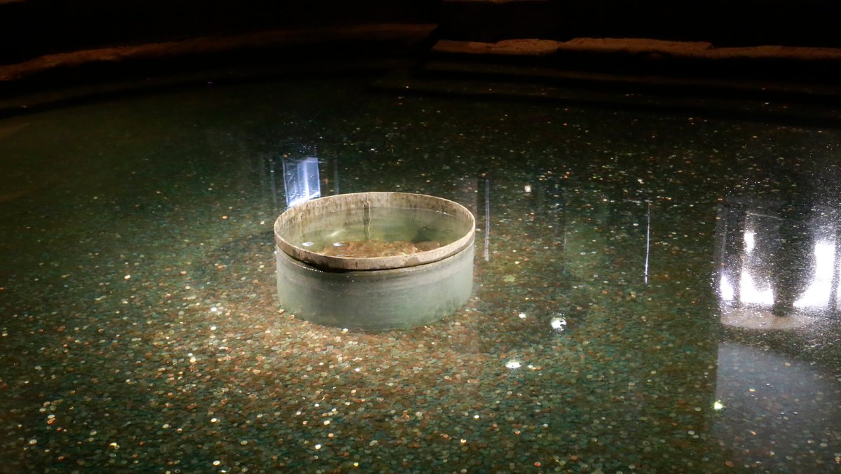 FollowTabikaeru's tweet photo. Oh yeah, I met wishing well in the museum. It is said that putting coins in the most central can make wish come true. Although I did't put coins, I still wished. I hope the world will become more peaceful and green. I thing God is willing to help me achieve such a good wish.😝😝 https://t.co/iMwtvGCmY5