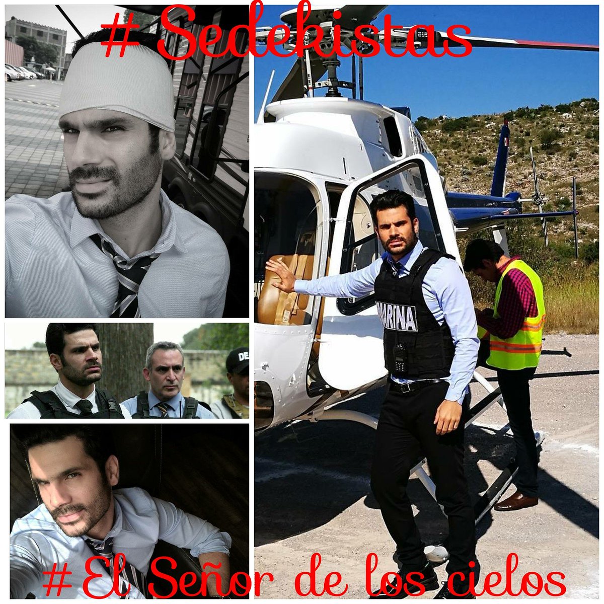 ClubSedek's tweet photo. A solo 4 días banda para el gran estreno del @SrDeLosCielosTV  6 temporada nos vemos el 8 de mayo @ClubSedek  @josesedek  @TeamTelemundo https://t.co/7cEQPXzzvw