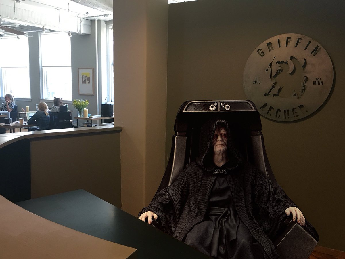 GriffinArcher's tweet photo. Let the Friday vibes flow through you. 
#MayThe4thBeWithYou #StarWarsDay #GriffinArcher https://t.co/ky5N1J57ku
