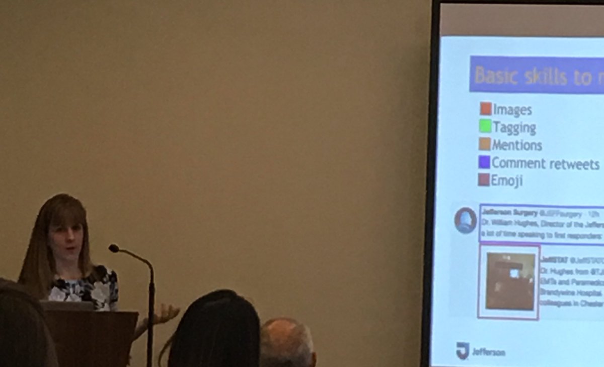 pallisurg's tweet photo. @LoggheMD surgeon teaching the teaching surgeons @ tweeting: images, tagging, mentions, comments, emojis (get you extra attention) 👍👏👩‍⚕️
#sew2018 #apds2018 https://t.co/JnulKGd1ZZ