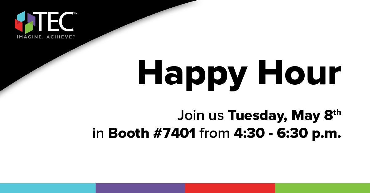 InstallwithTEC's tweet photo. We are just 4 days from @Coverings! Join us Tuesday, May 8 at 4:30 p.m. for Happy Hour at TEC Booth #7401! #Coverings2018 https://t.co/FY8iL3eJDG