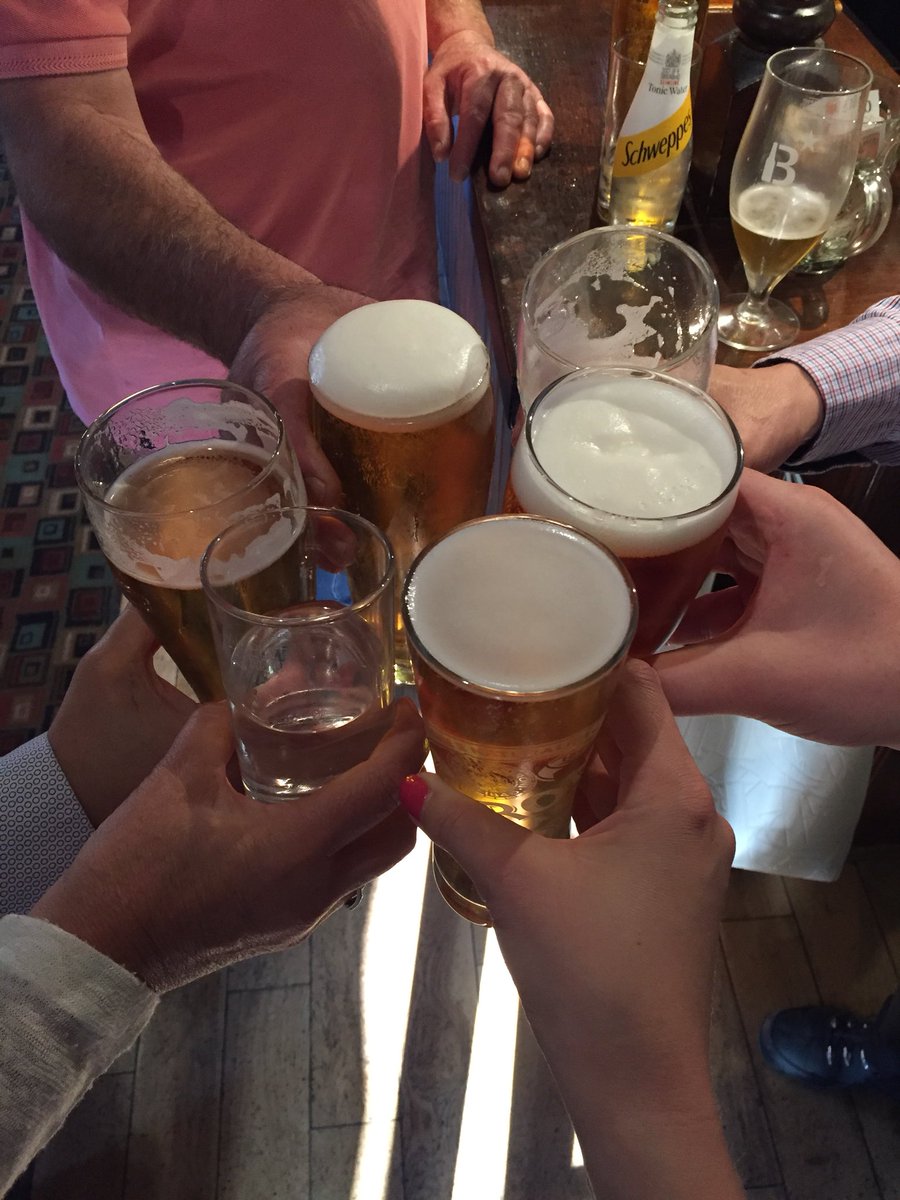 FireDelay's tweet photo. Team bonding this evening! Have a happy bank holiday weekend everyone! 🍻 https://t.co/YyN3iYsLem