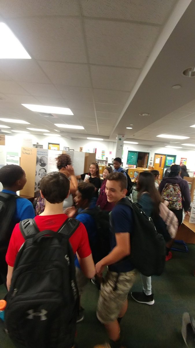dialys_riley's tweet photo. Science Fair is under way!! MPMS science rocks!! Presenting scientific inquiry to future 8th graders. #mpmslearns #hornetimpact #mpmsscience #wearescientists @ray_mullens @campbellcrew90 @shannonhduncan @dr_mina2 @MsPetkovsekMPMS https://t.co/RxInhzhjE8