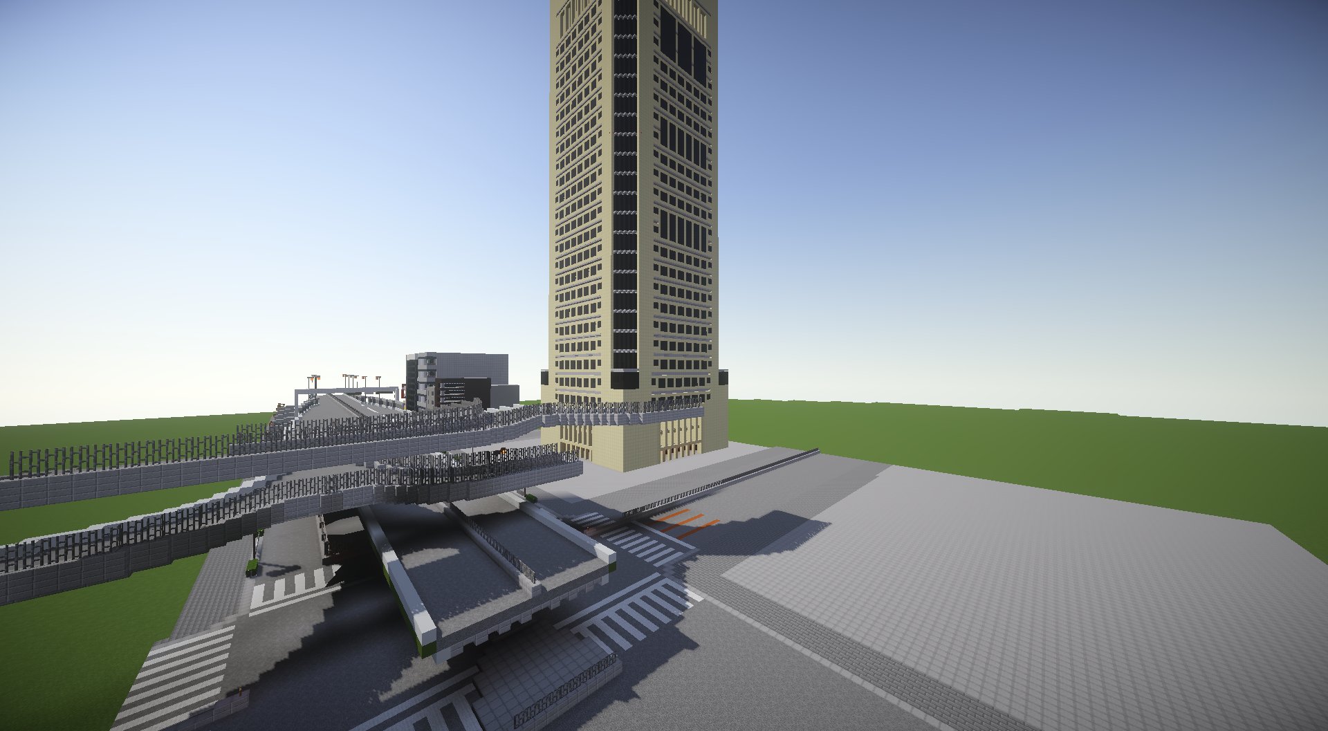 Gyyymi 首都高速 影mod 未完成 Minecraft建築コミュ Minecraft
